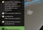 Kompiuterių, telefonų ir kitos elektronikos remontas Plungėje
