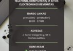 Kompiuterių, telefonų ir kitos elektronikos remontas Plungėje