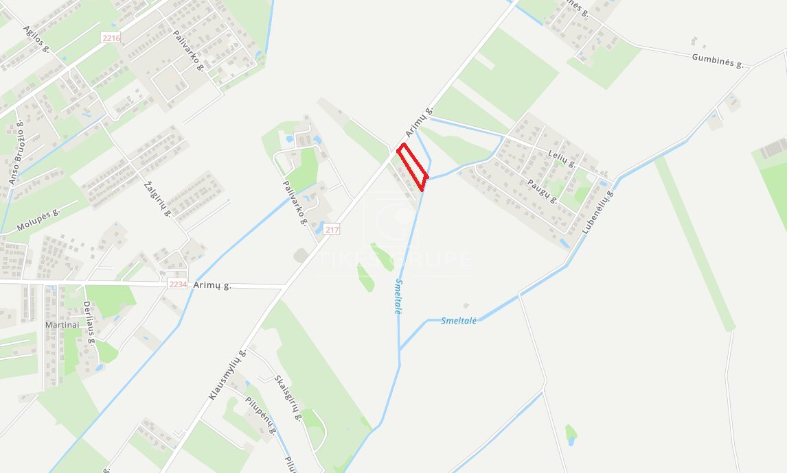 PARDUODAMAS SKLYPAS LELIUOSE 77.58a PRIE PAGRINDINIO KELIO