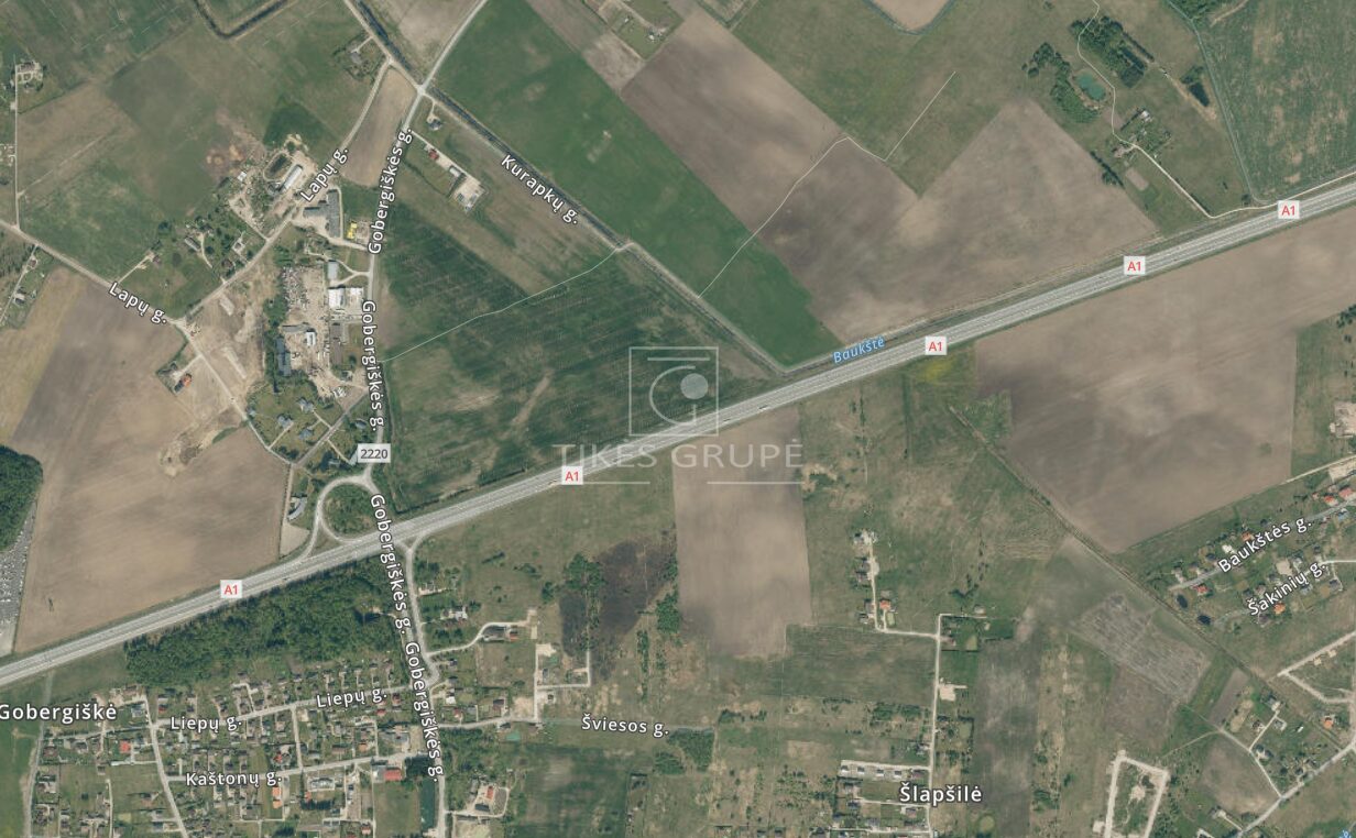 PARDUODAMAS KOMERCINĖS PASKIRTIES ŽEMĖS SKLYPAS PRIE AUTOSTRADOS!