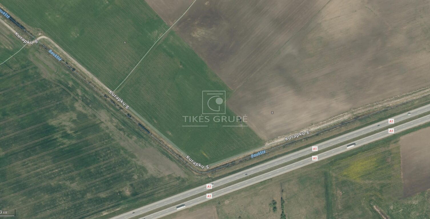 PARDUODAMAS KOMERCINĖS PASKIRTIES ŽEMĖS SKLYPAS PRIE AUTOSTRADOS!