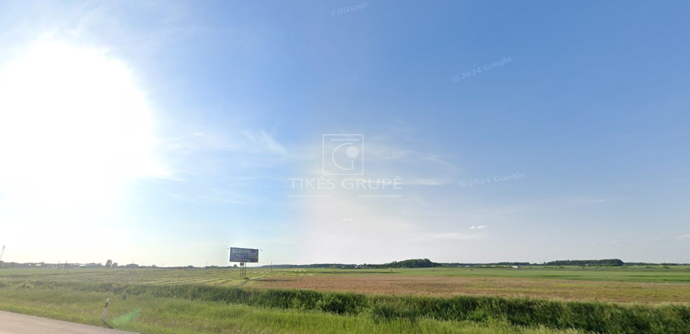 PARDUODAMAS KOMERCINĖS PASKIRTIES ŽEMĖS SKLYPAS PRIE AUTOSTRADOS!