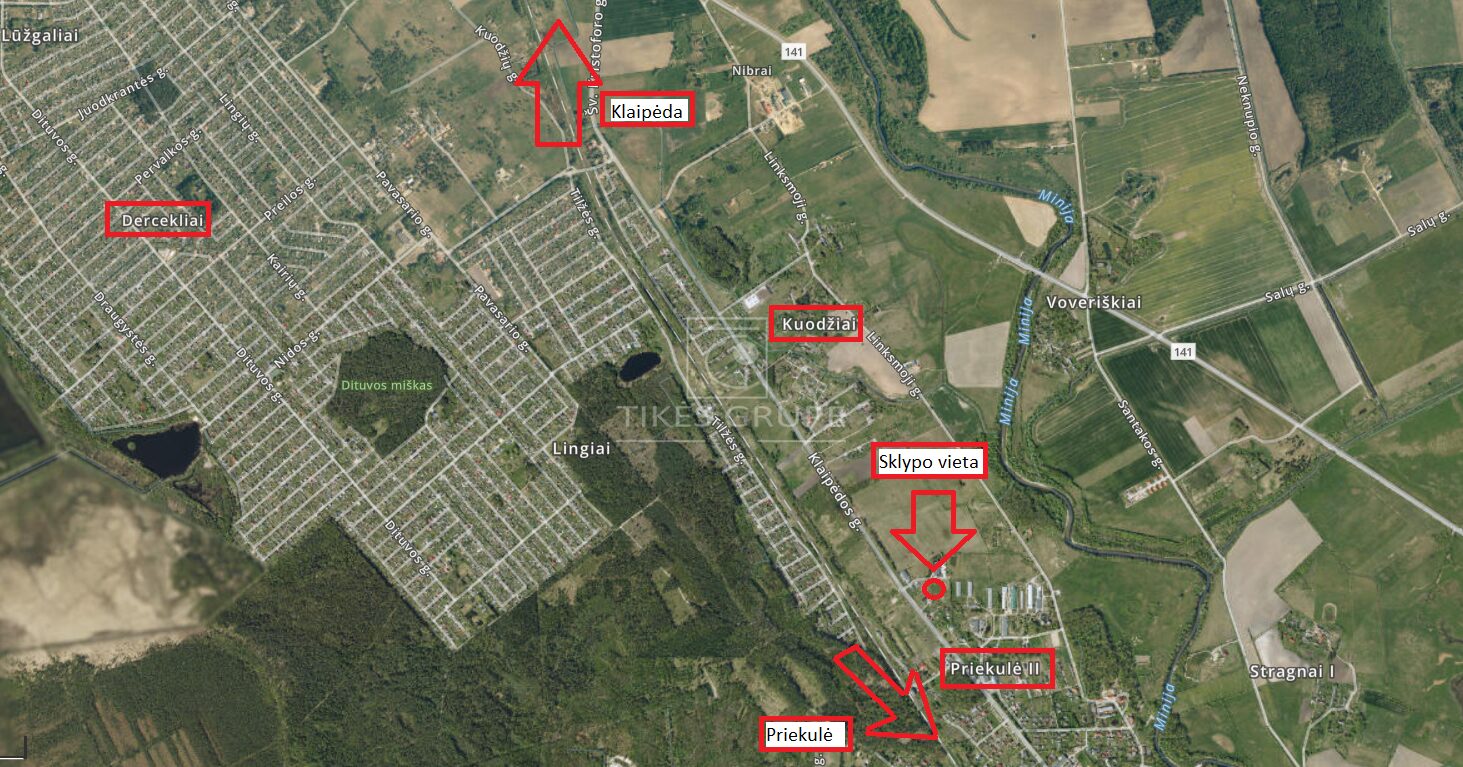 PARDUODAMAS NAMŲ VALDOS SKLYPAS PRIEKULĖJE II