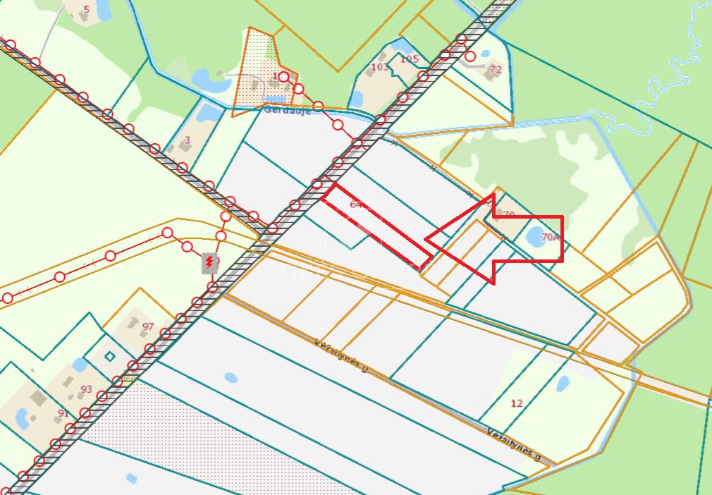 PARDUODAMAS NAMŲ VALDOS SKLYPAS VĖŽAIČIUOSE!