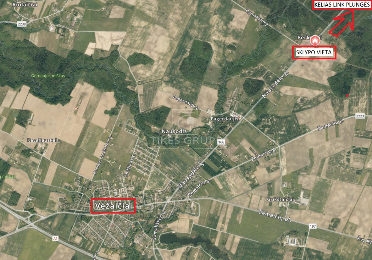 PARDUODAMAS NAMŲ VALDOS SKLYPAS VĖŽAIČIUOSE!