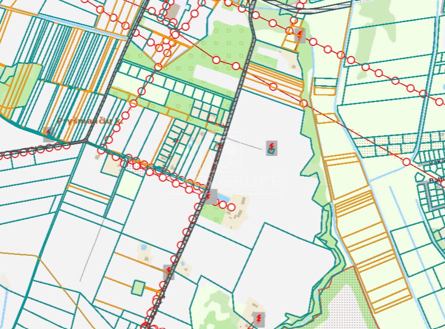 PARDUODAMAS NAMŲ VALDOS SKLYPAS PRYŠMANČIŲ KAIME, KRETINGOS RAJONE, Genčų g. 10F