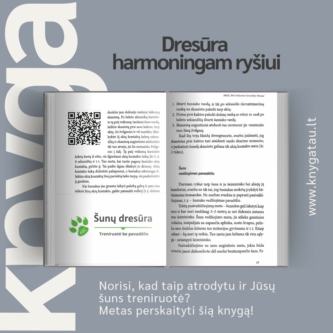 Šunų dresūros knyga