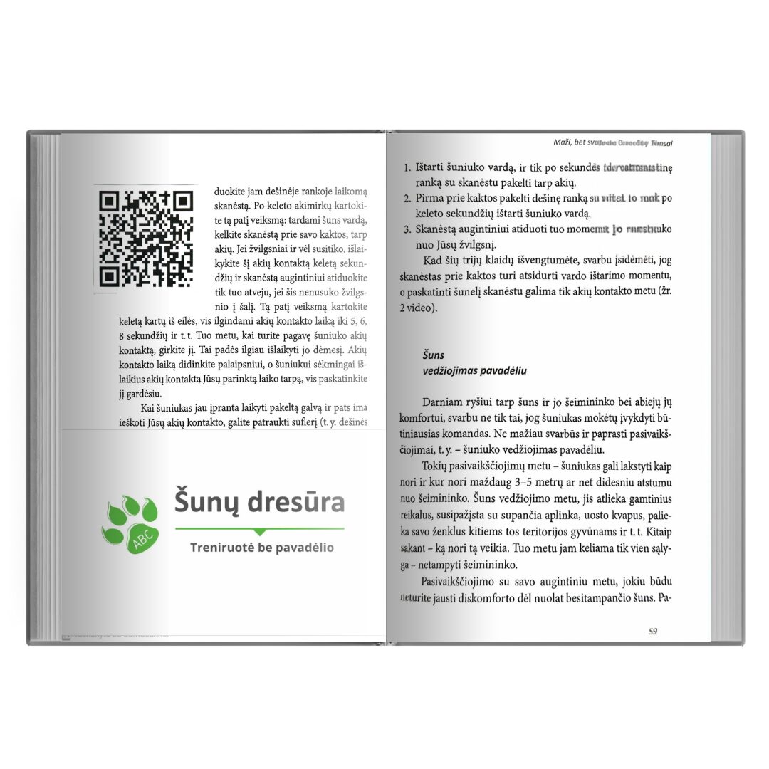 Šunų dresūros knyga