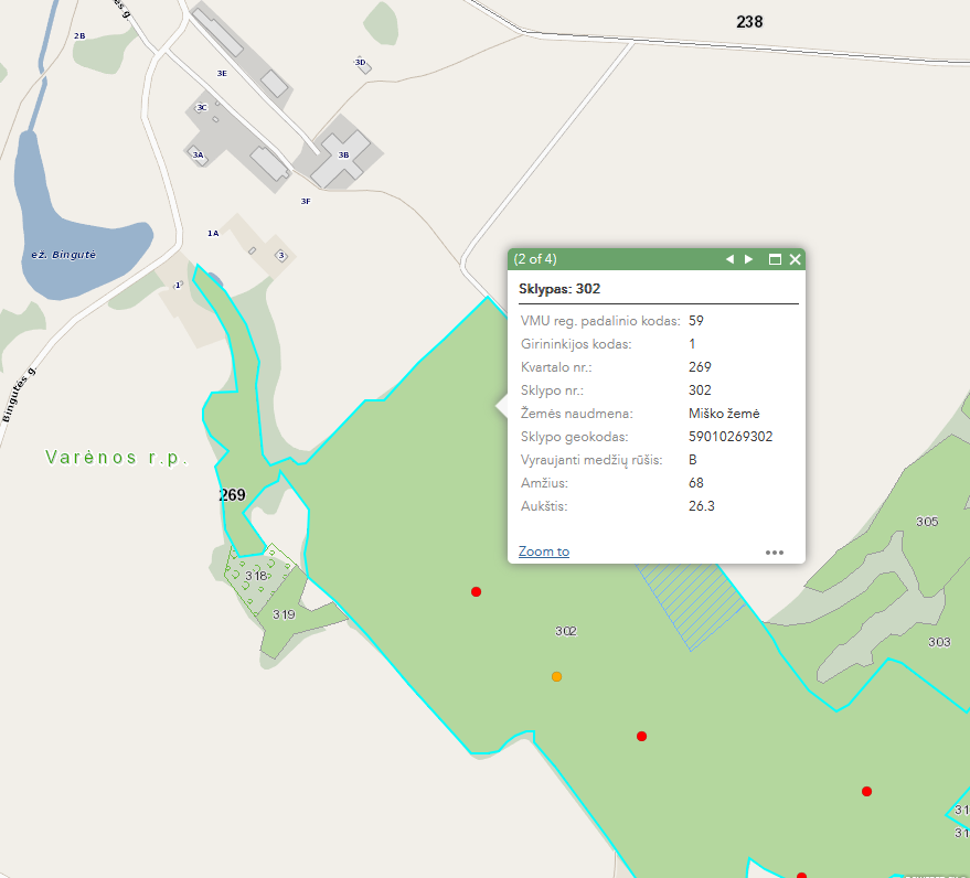 Parduodamas 6.1094 ha miškų ūkio paskirties žemės sklypas