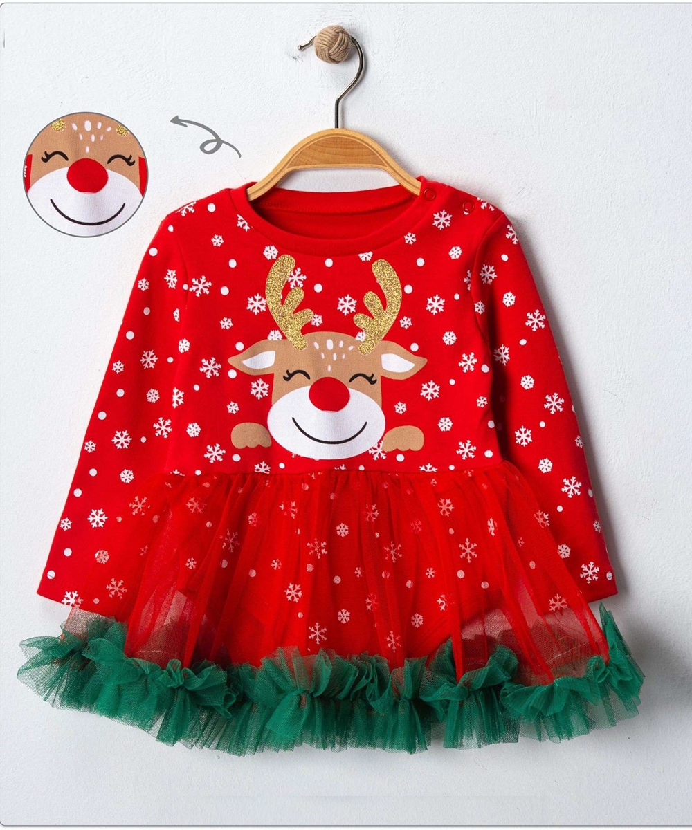 Raudonas kalėdinis bodis