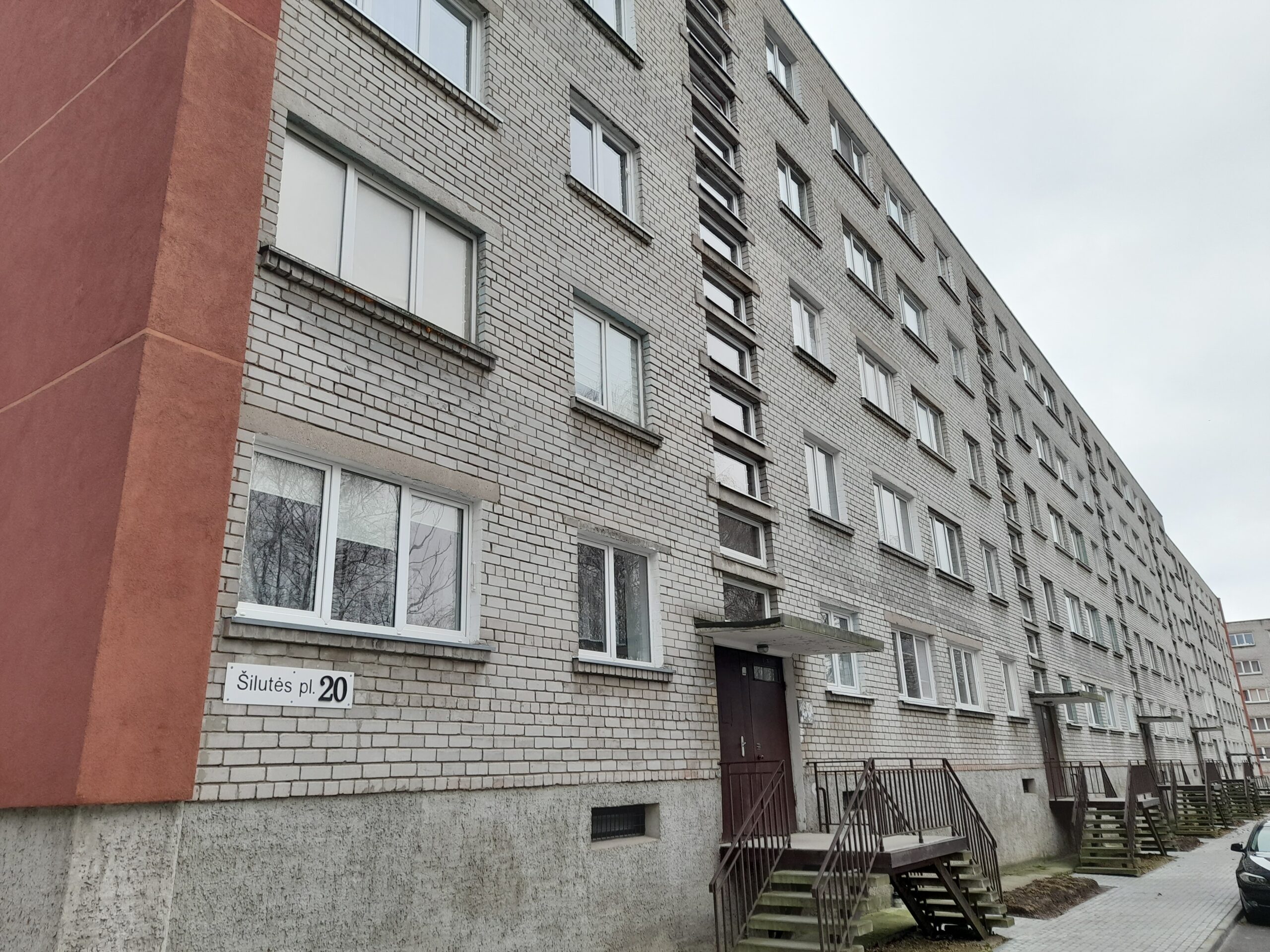 Išnuomojamas 2 kambarių 55 kv.m. Butas Šilutės pl. 20 Įvažiavimas iš Kauno g.