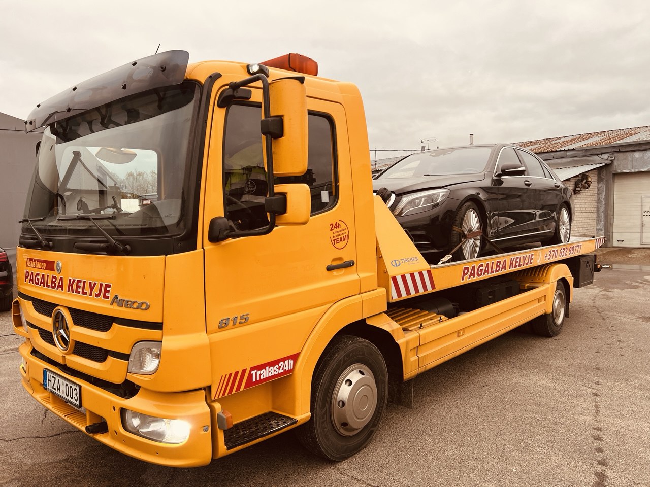 Tralas Vilniuje – Pagalba kelyje Vilnius