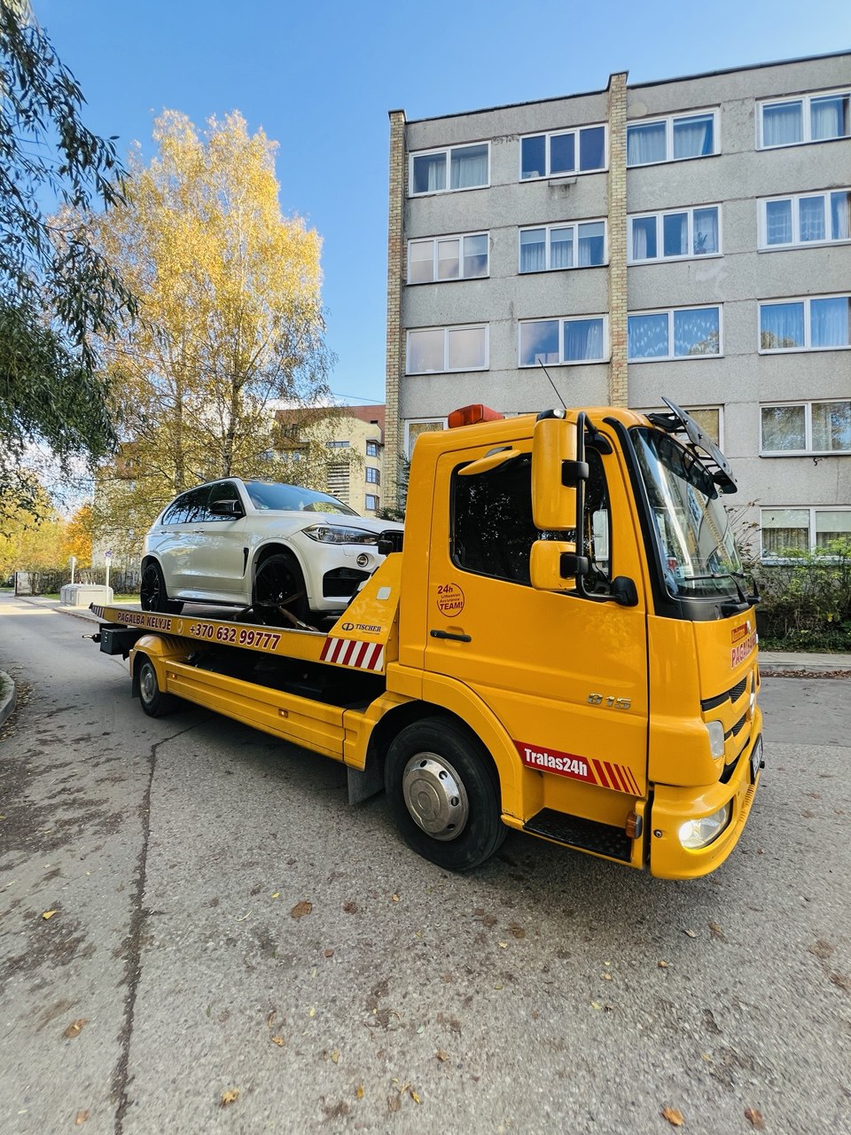 Tralas Vilniuje – Pagalba kelyje Vilnius