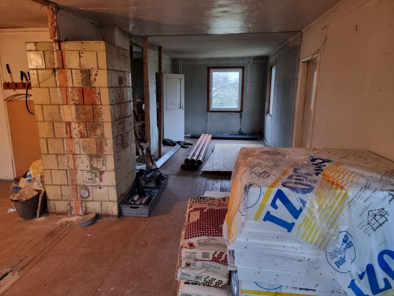 Parduodamas gyvenamasis namas Pasvalio rajone, Vilkiškių kaime, Svalios g. 8