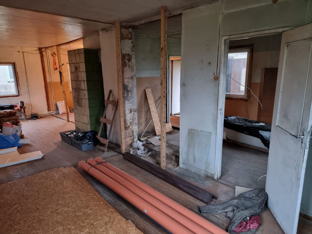 Parduodamas gyvenamasis namas Pasvalio rajone, Vilkiškių kaime, Svalios g. 8