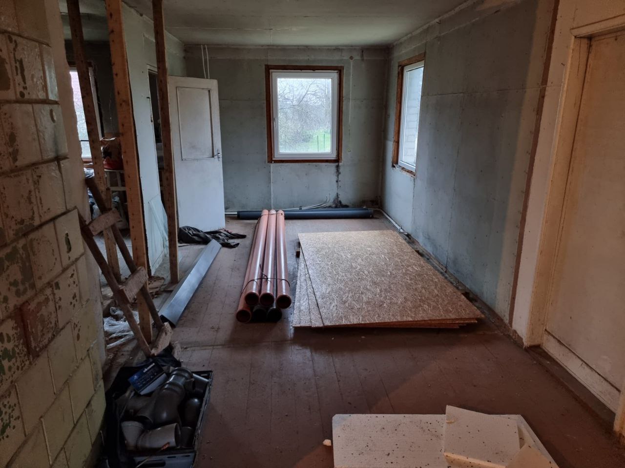 Parduodamas gyvenamasis namas Pasvalio rajone, Vilkiškių kaime, Svalios g. 8