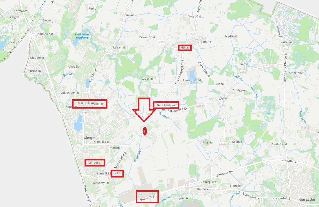 Parduodamas sklypas Klaipėdos raj., Lelių k., Pilkopių g. 1 – Puiki investicija!