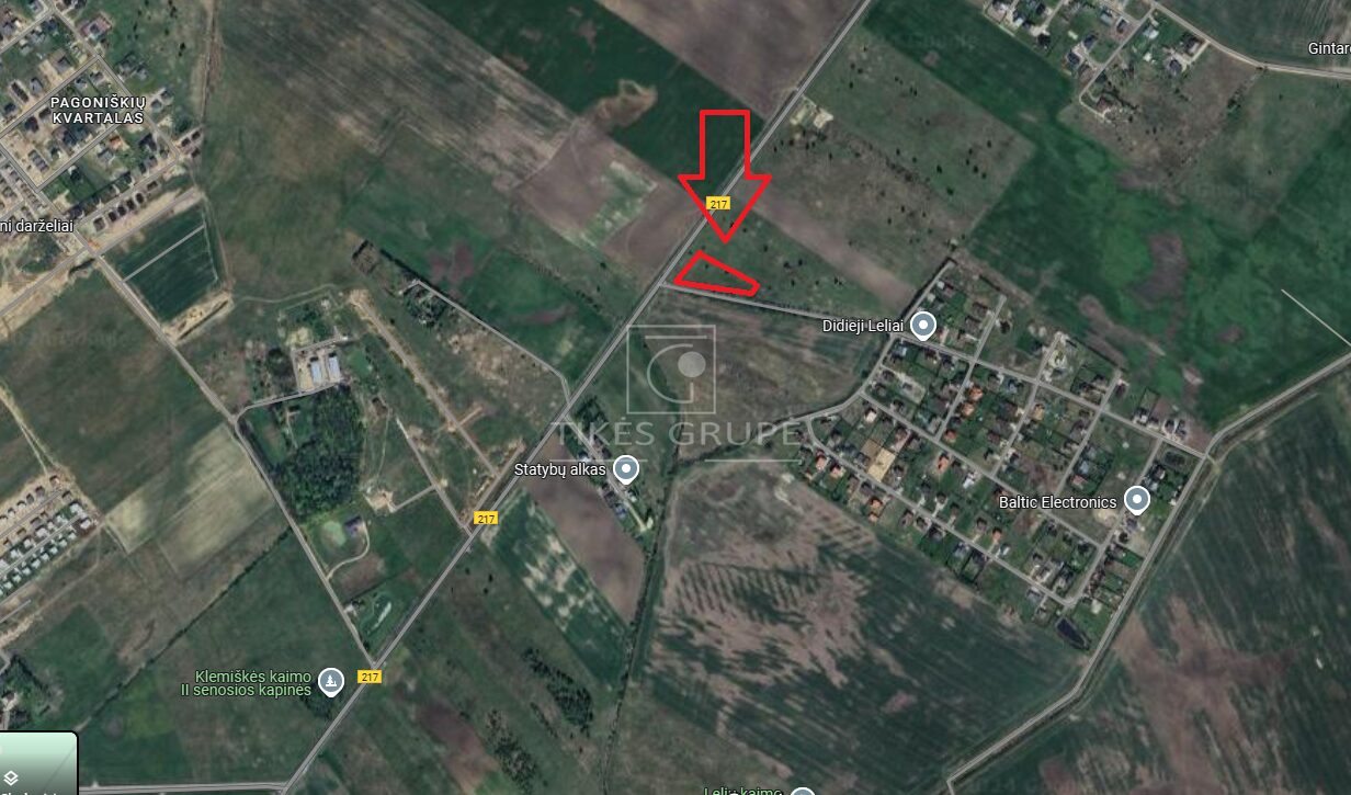 Parduodamas sklypas Klaipėdos raj., Lelių k., Pilkopių g. 1 – Puiki investicija!