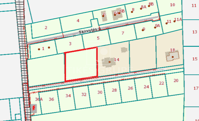 PARDUODAMAS SKLYPAS MARTINŲ K. ROGAINIŲ g.