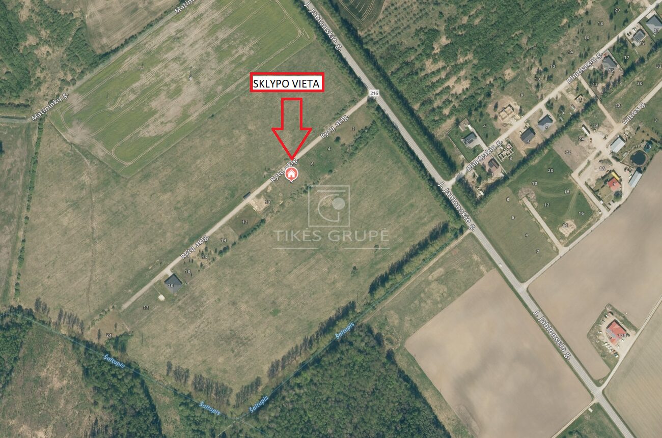 Parduodamas 15,88 arų sklypas Kretingos rajone, Bubelių k.