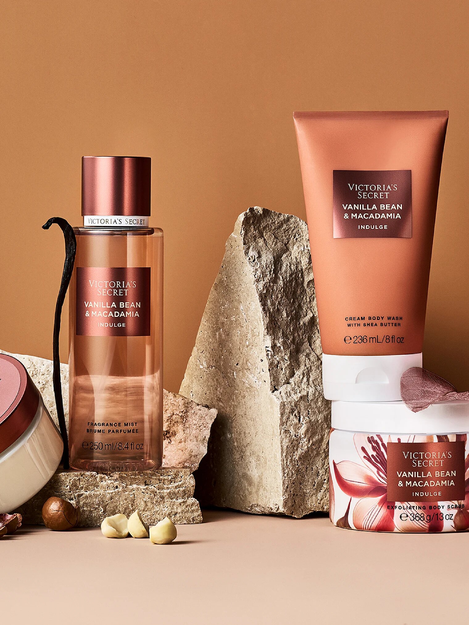 Victoria’s Secret kūno dulksnos ir kūno losjonai