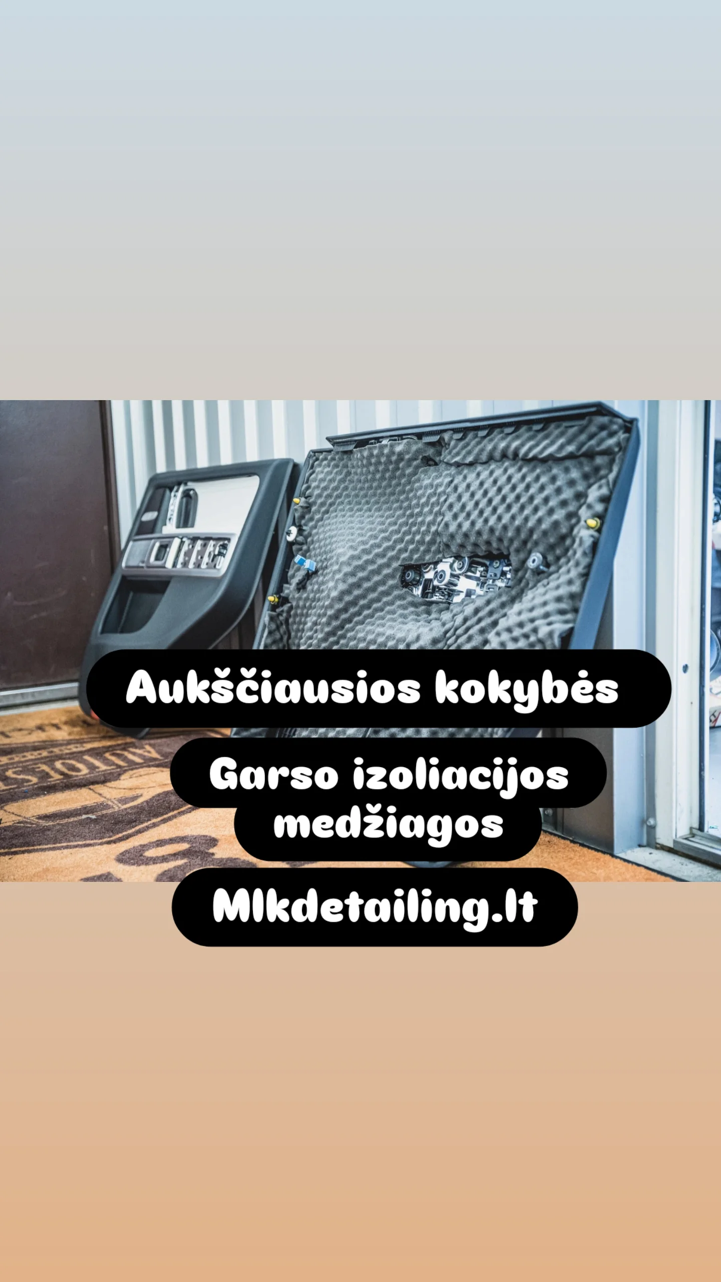 Garso izoliacija automobiliui: kodėl verta ja pasirūpinti?