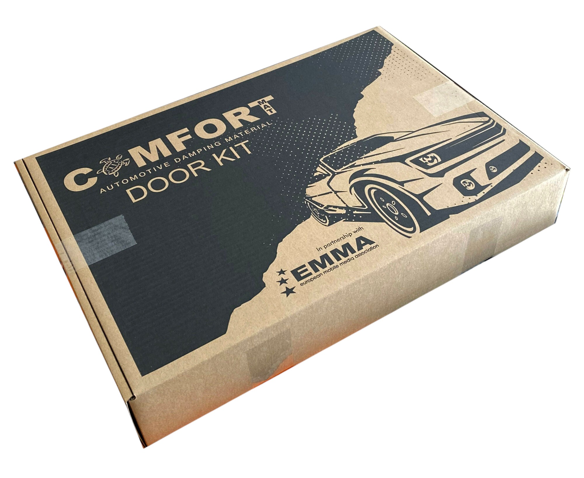 -8 % NUOLAIDA ! COMFORT MAT DOOR KIT, Garso izoliacijos rinkinys dviejoms durims