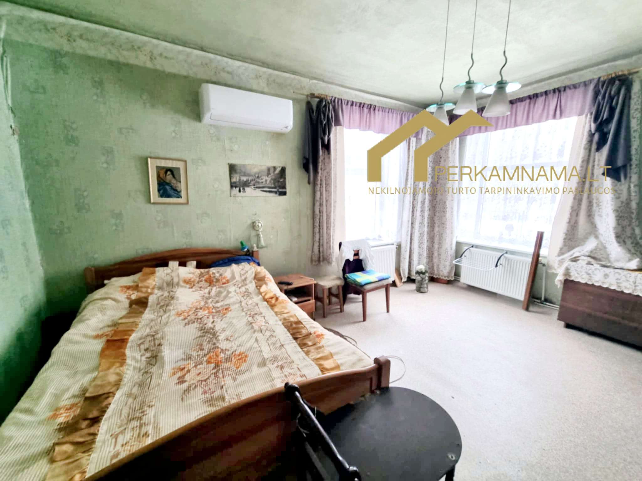 Parduodamas 2 kambarių butas netoli Priekulės