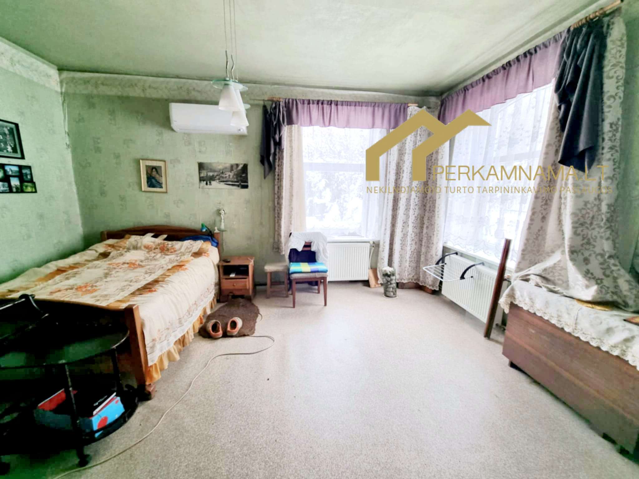 Parduodamas 2 kambarių butas netoli Priekulės