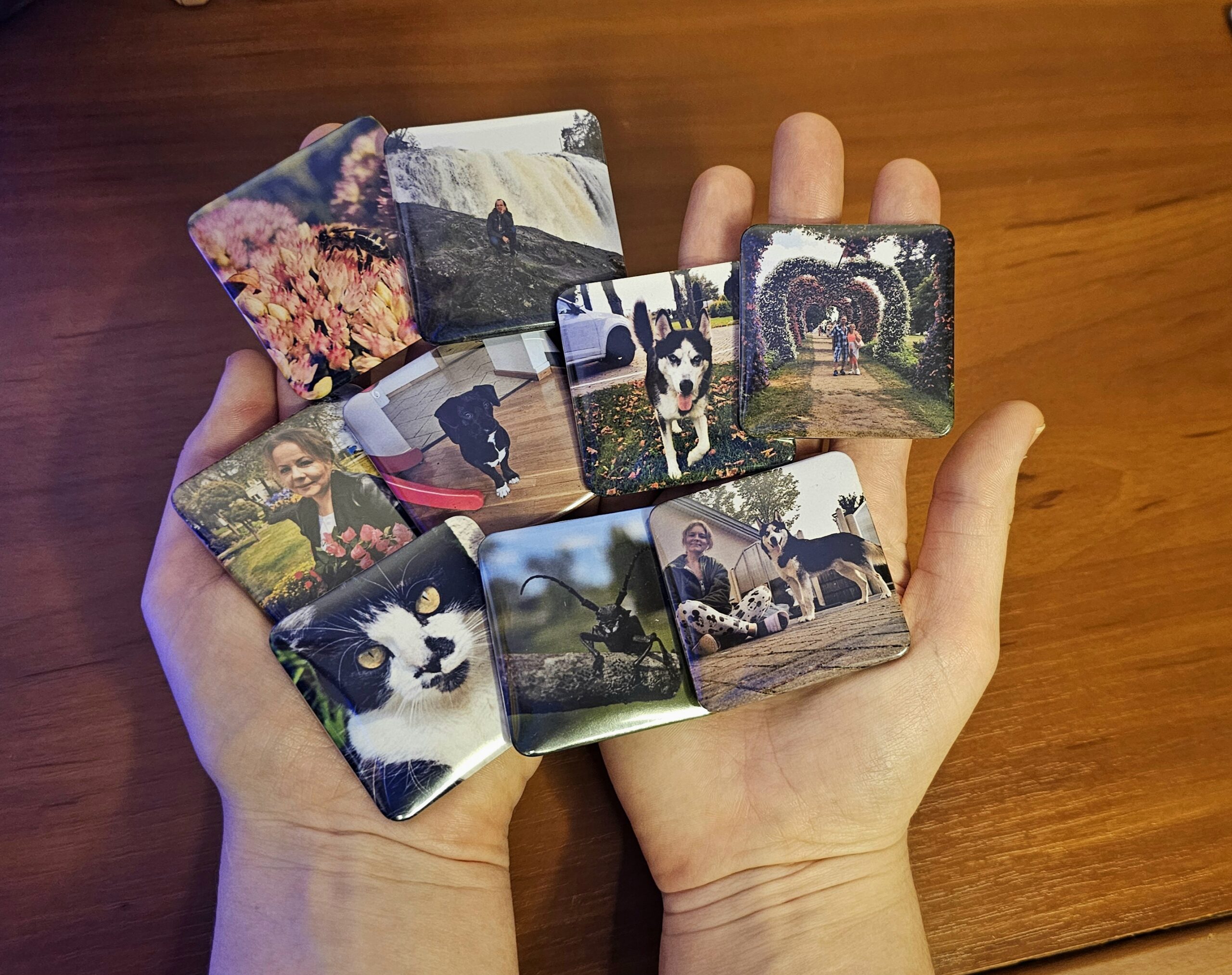 Personalizuotas šaldytuvo magnetas