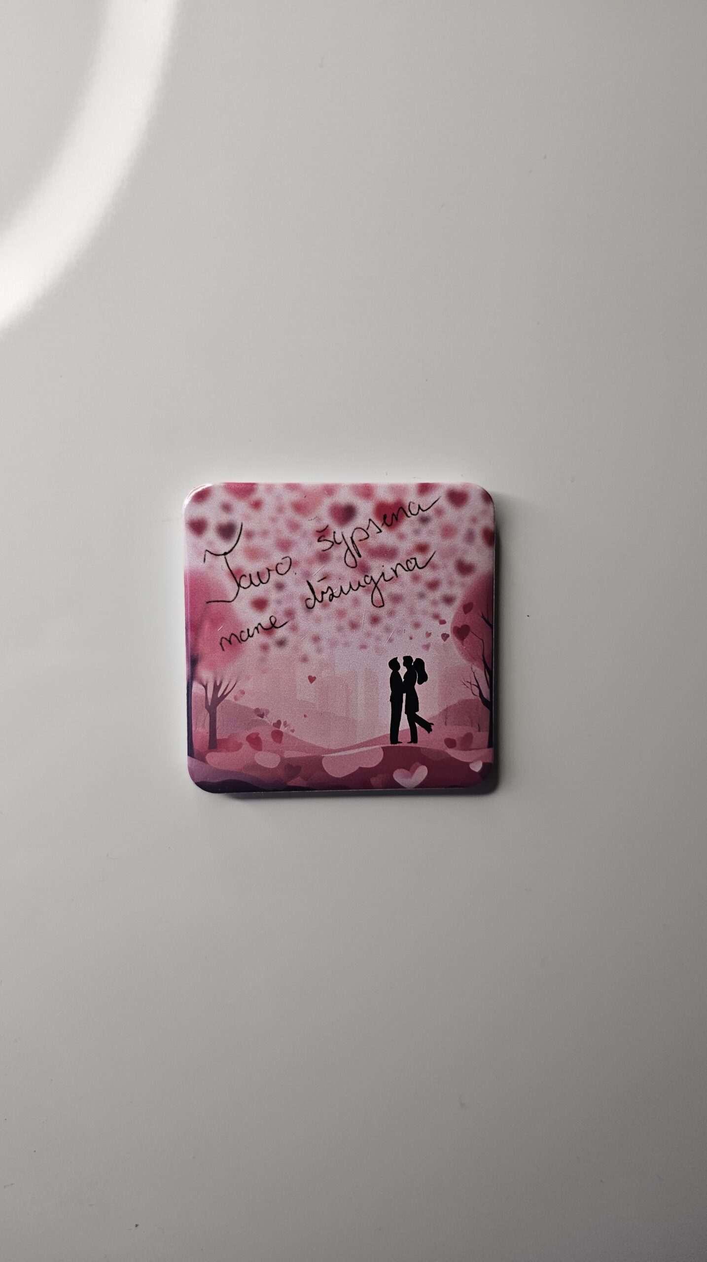 Personalizuotas šaldytuvo magnetas