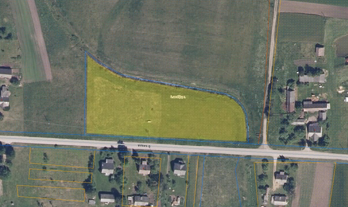 Parduodamas žemės ūkio sklypas Lazdijų r. sav., Šeštokų sen., Jukneliškės k. Vilties g.