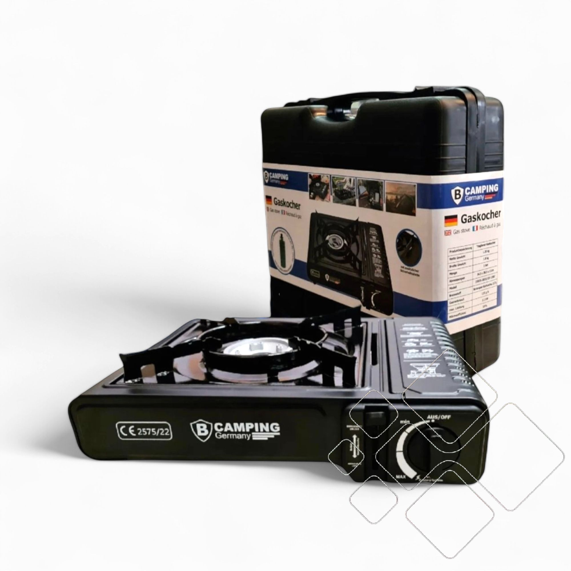 Vienos kaitlentės nešiojama viryklė