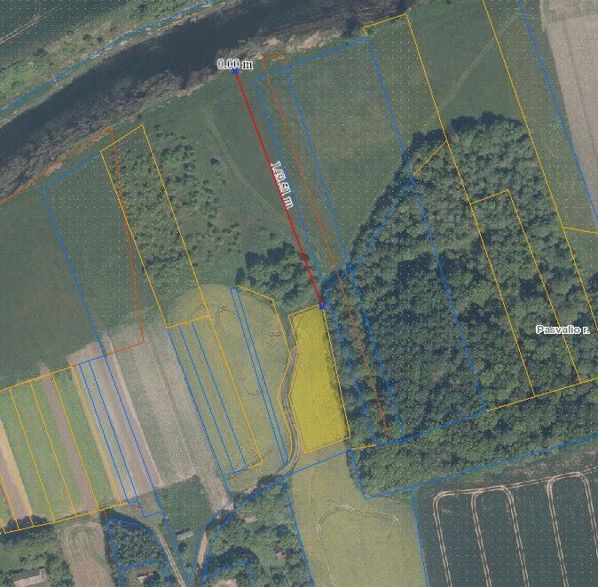 Namų valdos sklypas Pasvalio r.