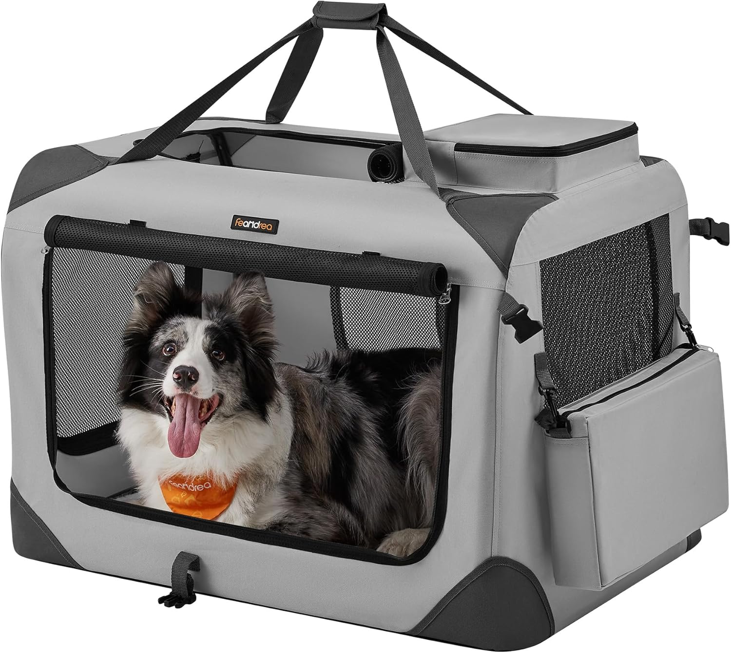 Sulankstomas, šunų transportavimo krepšys XL