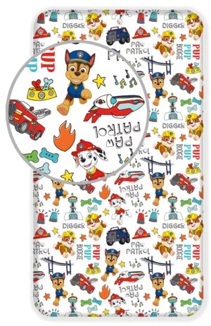 Paklodė su guma Paw Patrol Digger