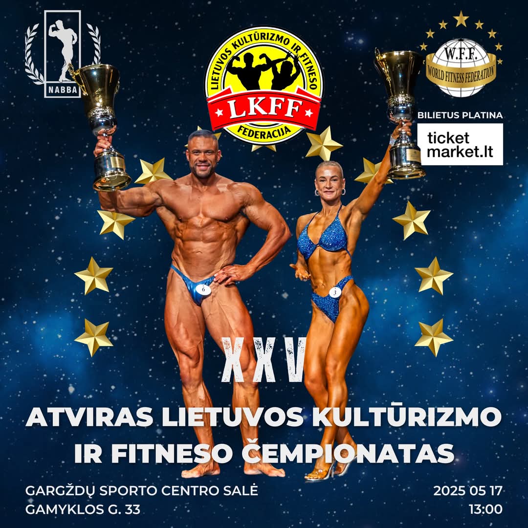 XXV atviras Lietuvos kultūrizmo ir fitneso čempionatas