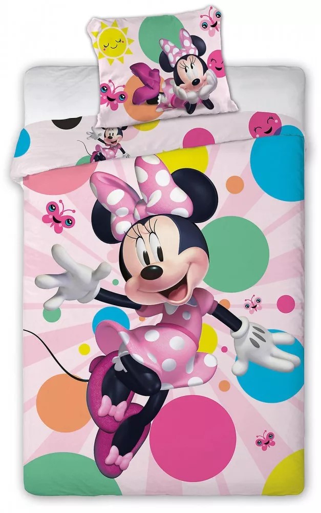 Patalynės komplektas Disney Minnie Dotted