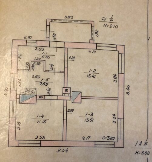 Mūrinis namas PAVILNYJE, VERSMIŲ g. 2B, VILNIUJE. 
