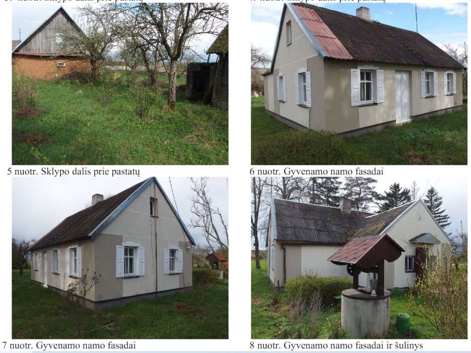 Parduodama sodyba su 2,9 ha žemės sklypu