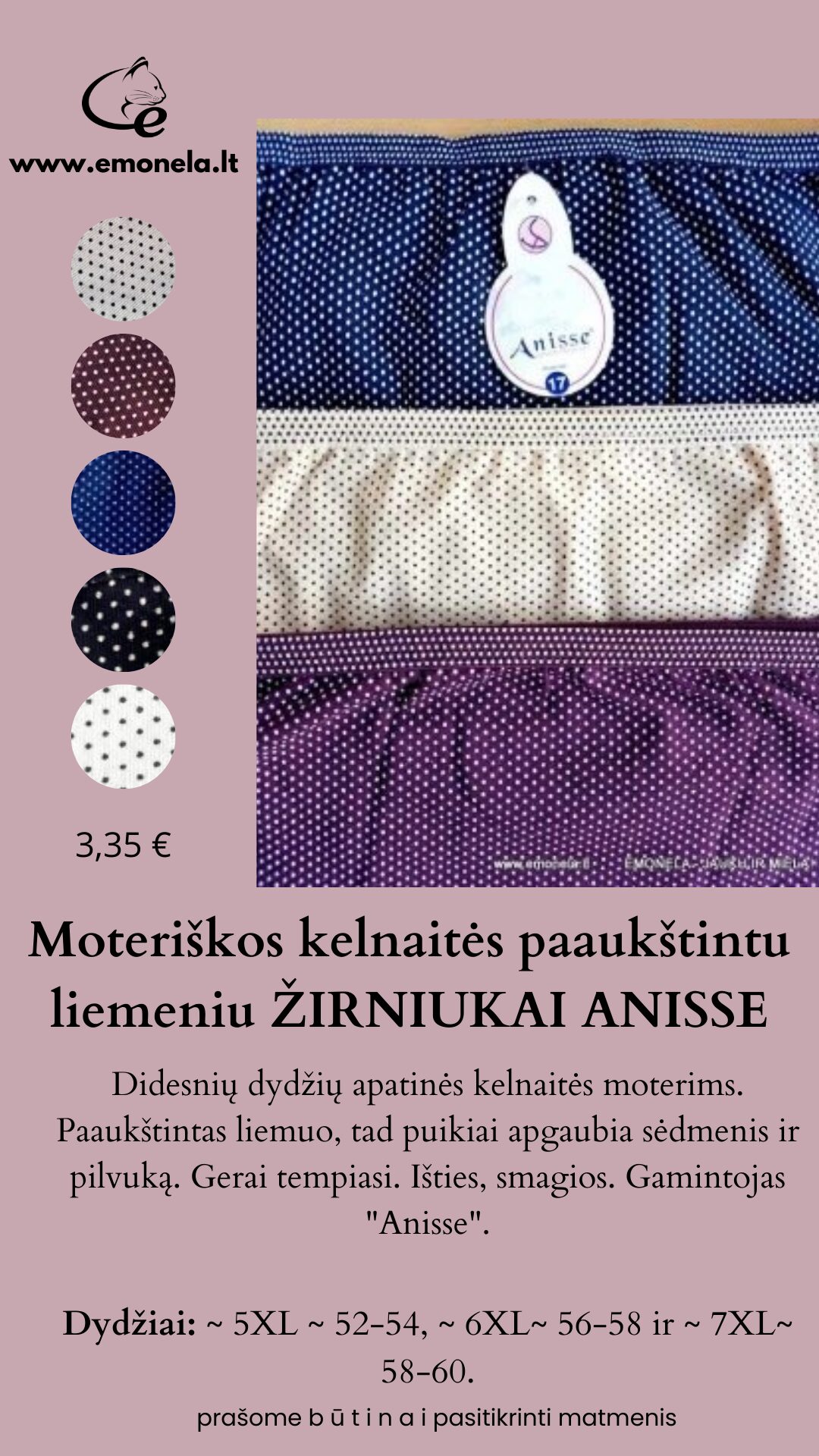 PĖDKELNĖS – TIKRAI DIDESNI DYDŽIAI 5-10 XL