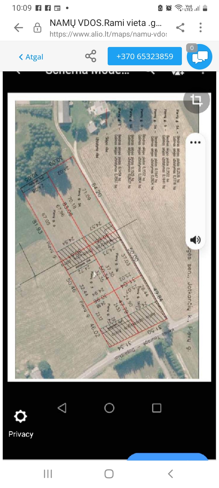 Namų valdos sklypai