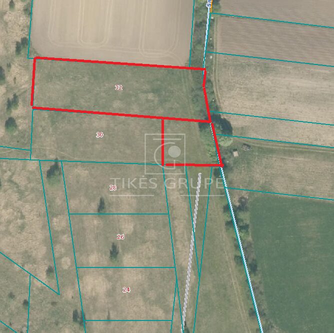Parduodamas 24,53 arų sklypas gyvenamųjų namų statybai Gargždų miesto teritorijoje, Barboros Radvilaitės g.
