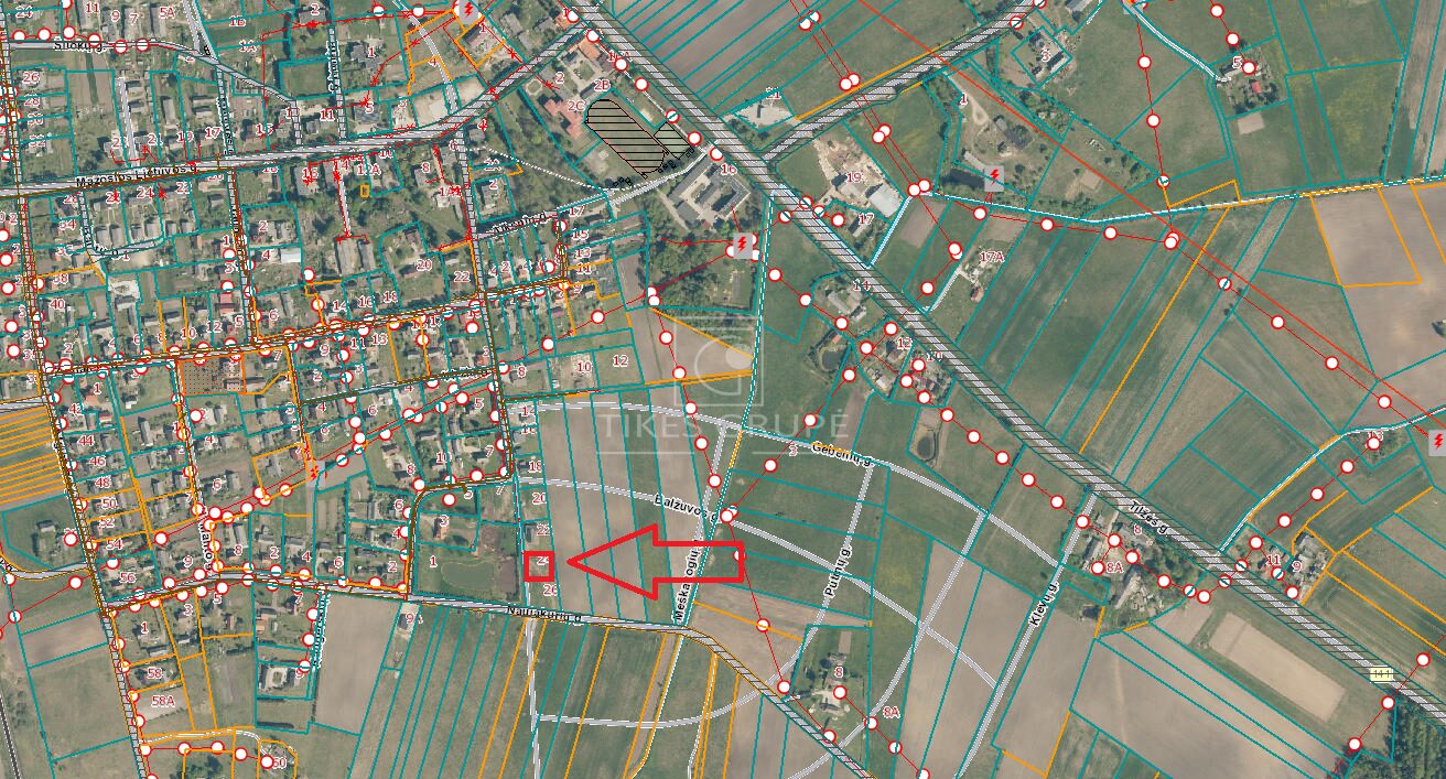 Parduodamas 11 a sklypas ramioje vietoje Saugų k., Parko g. 24 – puiki vieta Jūsų namams!