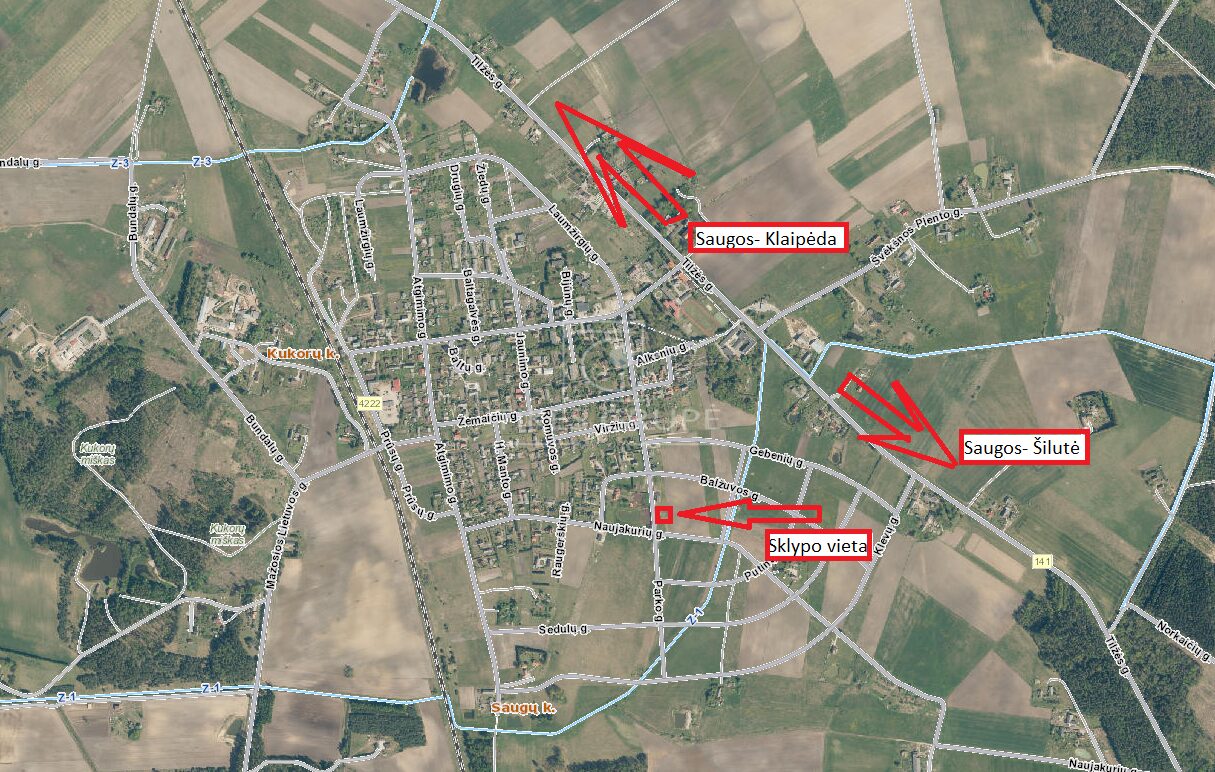 Parduodamas 11 a sklypas ramioje vietoje Saugų k., Parko g. 24 – puiki vieta Jūsų namams!