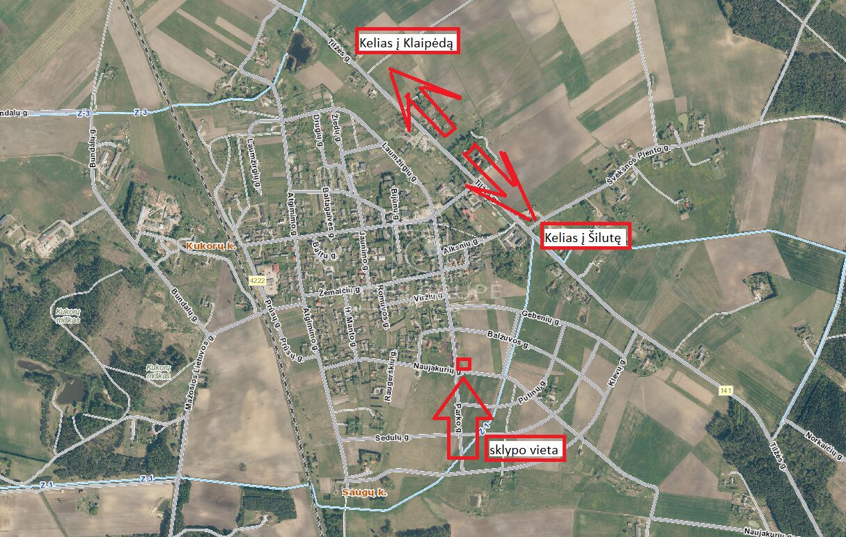 Parduodamas 15 a sklypas ramioje vietoje Saugų k., Parko g. 26 – puiki vieta Jūsų namams!