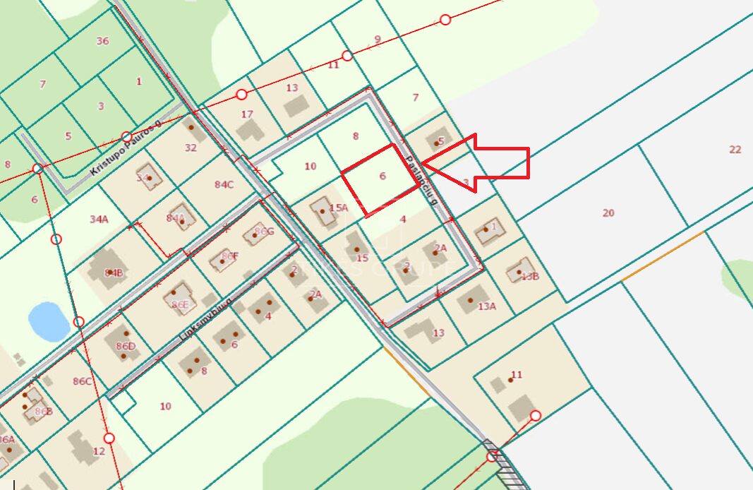 Parduodamas 10 arų sklypas gyvenamajai statybai Dituvoje, Paslapčių g.