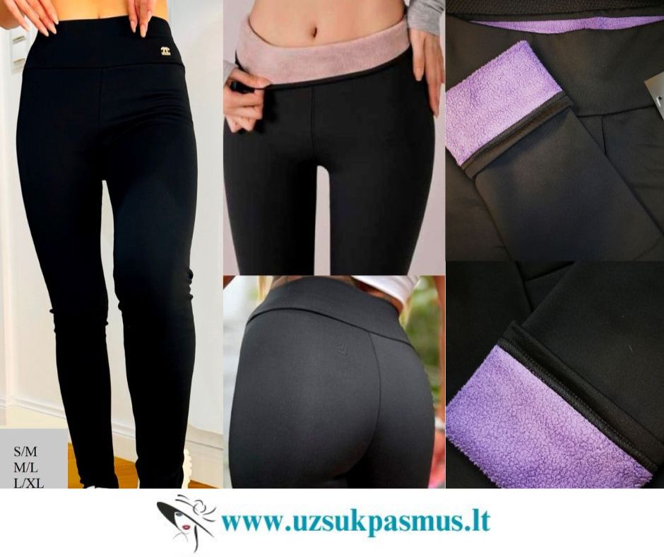 Kelnės – tamprės su pašiltinimu