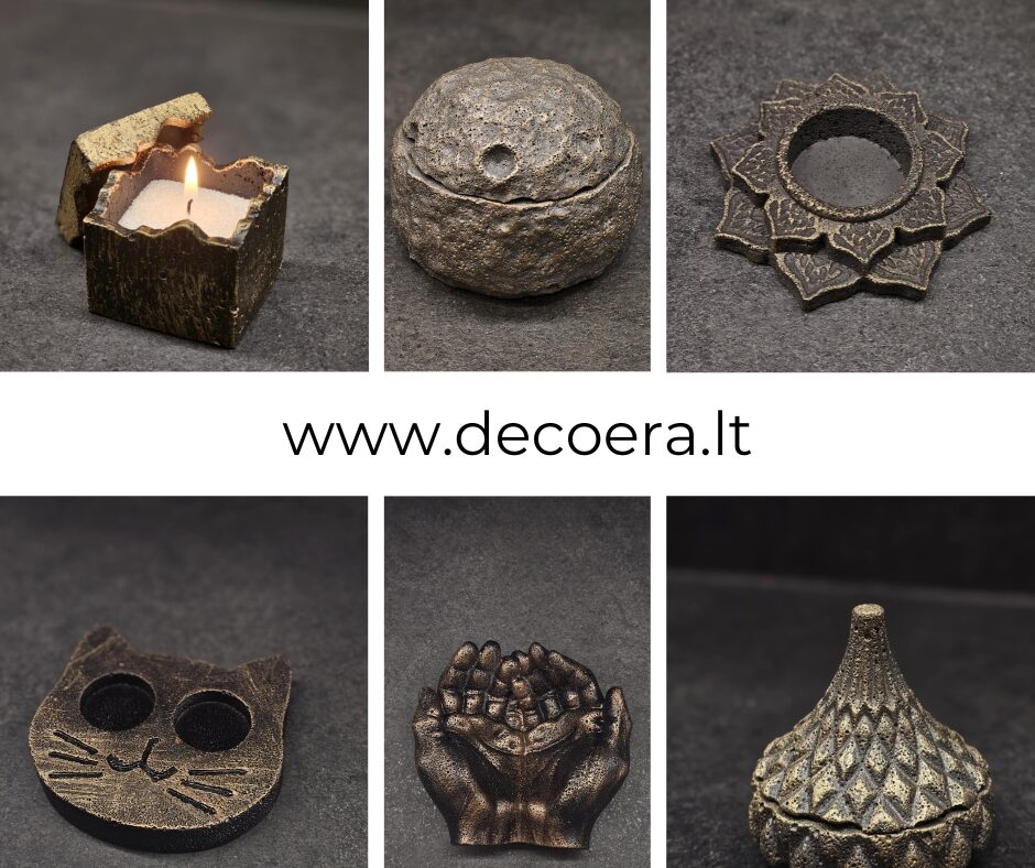 Decoera.lt – vienetinės rankų darbo betoninės dekoracijos