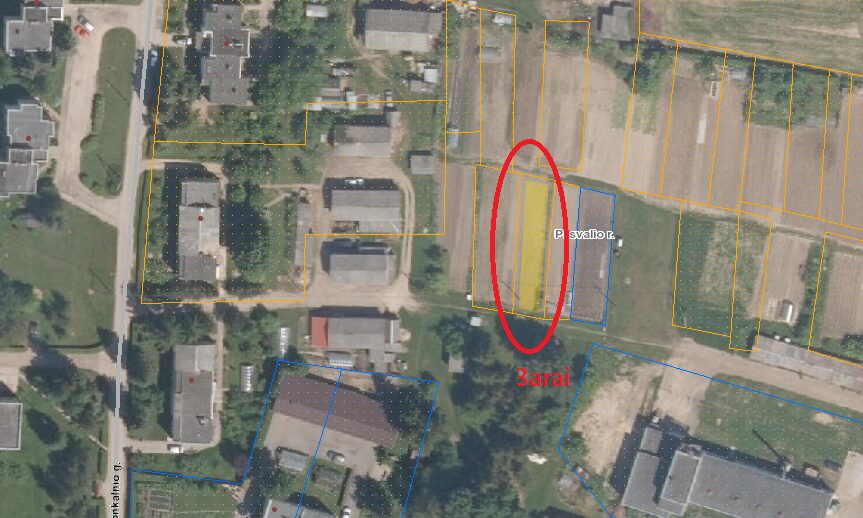 žu sklypas Pasvalio r. sav.